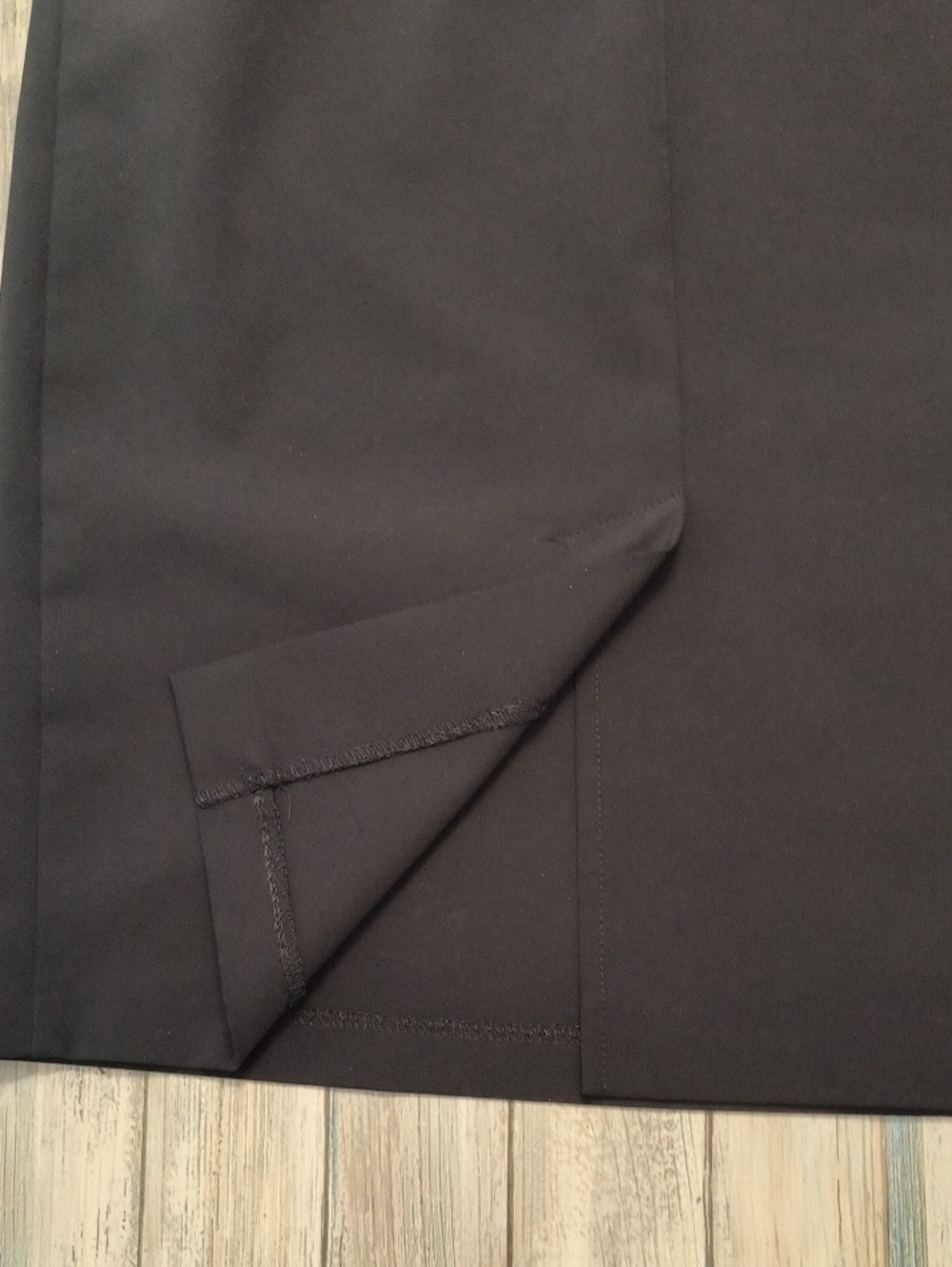 Joseph Ribkoff two-tone, colorblock sheath dress Sz 8 - Picture 6 of 9